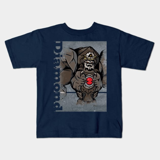 Diamond Kids T-Shirt by Beanzomatic